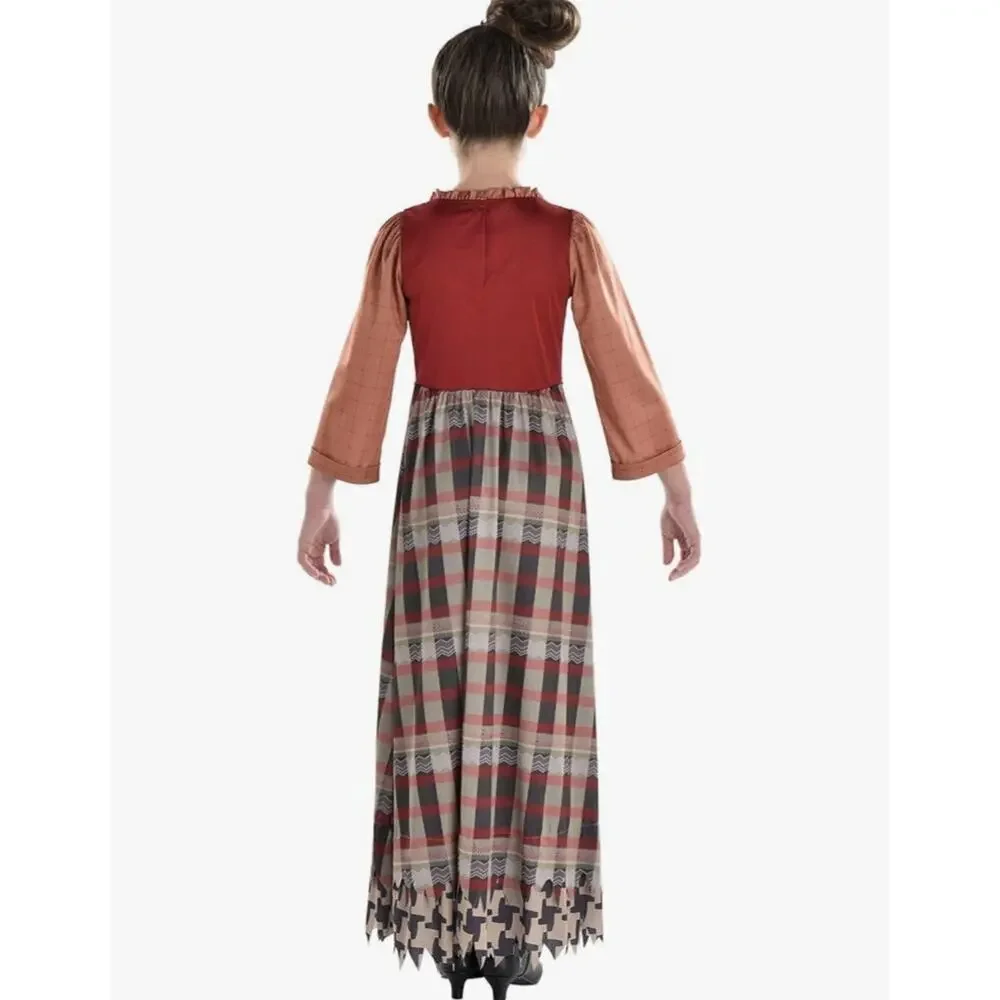 Party City Hocus Pocus Mary Sanderson Halloween Costume Girls L 12/14 NWT